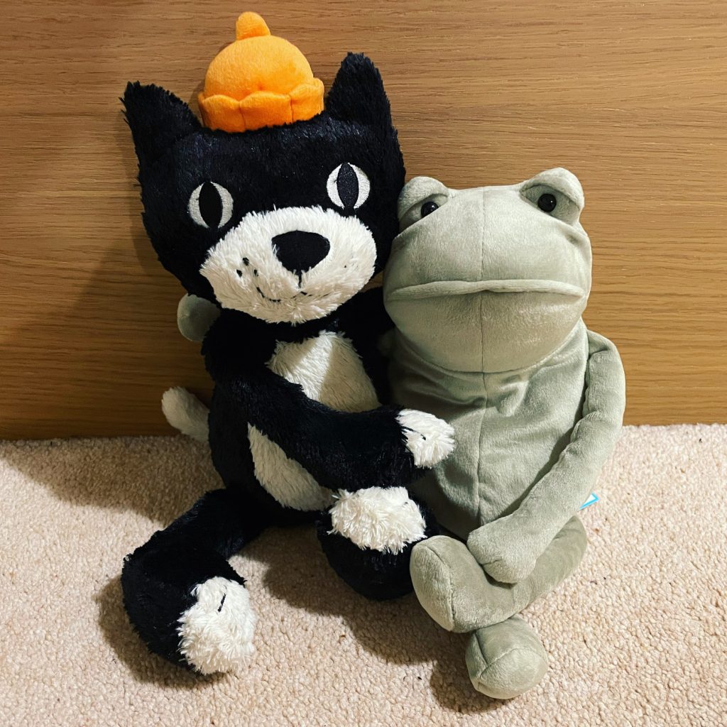 Jellycat Jack and Fergus Frog