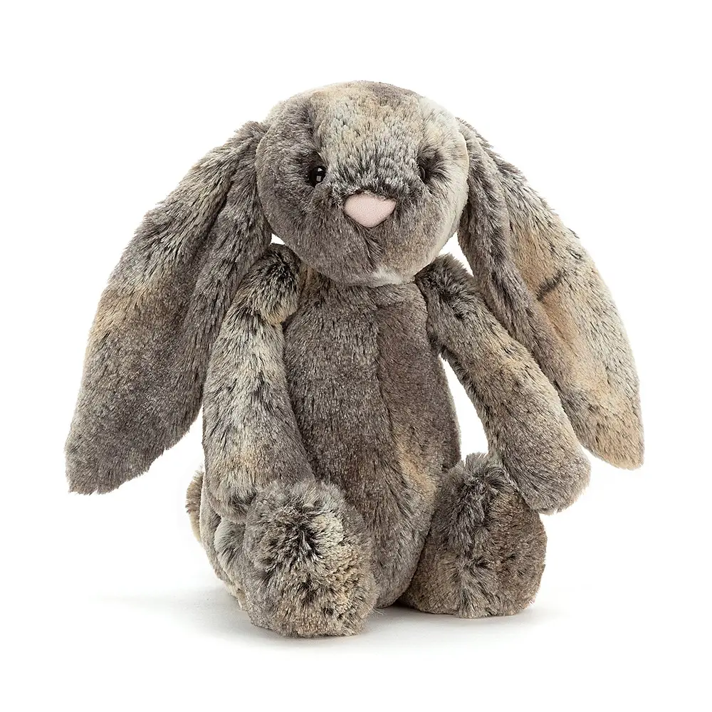 Jellycat I Am Small Bashful Bunny Cottontail BASS6BW Soft Toy 18cm Tall for sale online 
