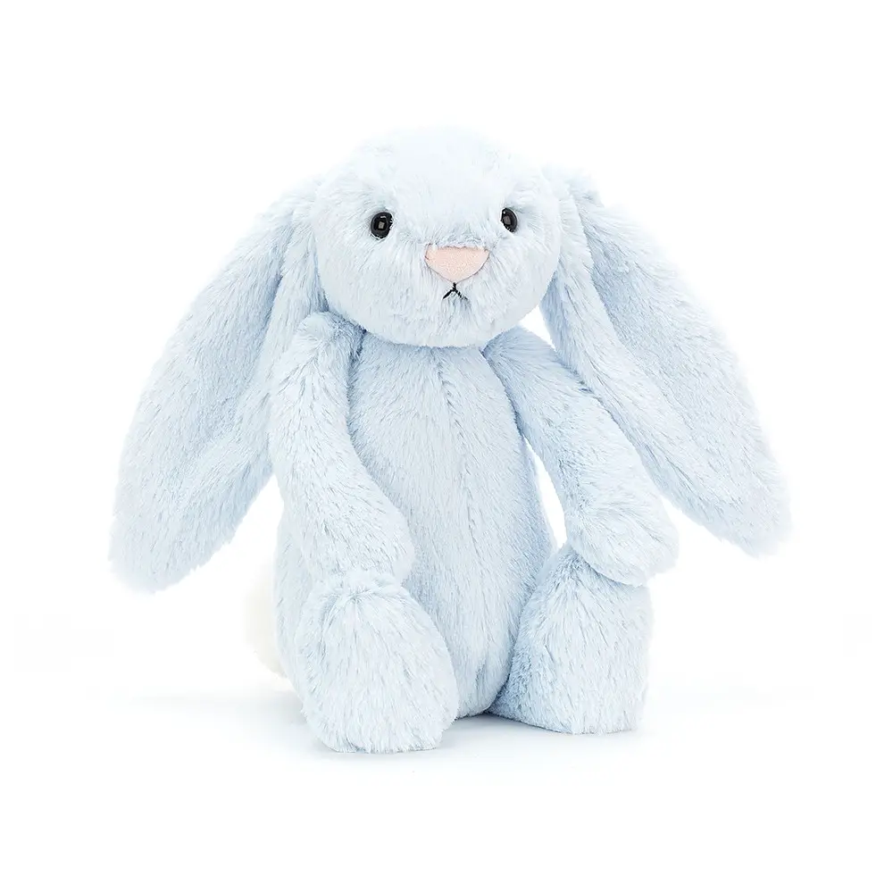 Jellycat Bashful Rare Bunny Aqua Teal Plush Stuffed Animal 7" Soft Toy Rabbit 