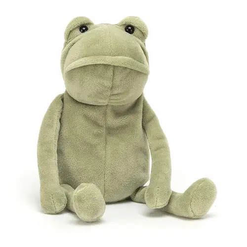 Jellycat SQUIGGLES FROG Soft Fluffy Plush Toy Retired RARE Hard to Find NWT