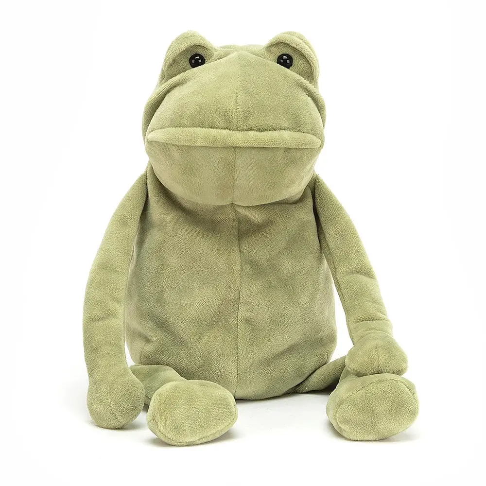 Jellycat NIPPIT FROG Soft Plush Toy RARE Cute RETIRED Stuffed Collectible  NWT